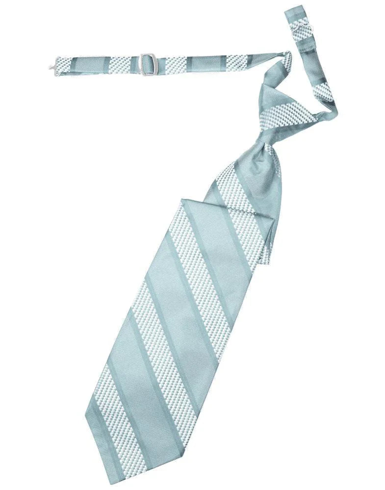Venetian Stripe Necktie Pre-Tied