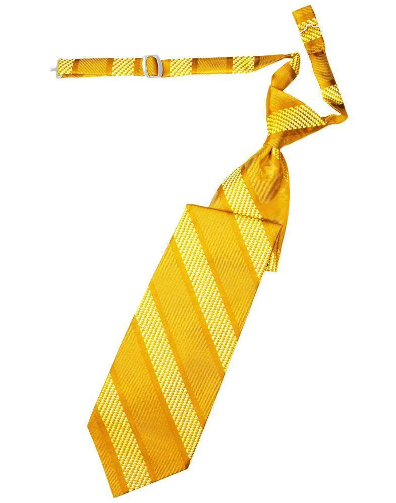 Venetian Stripe Necktie Pre-Tied