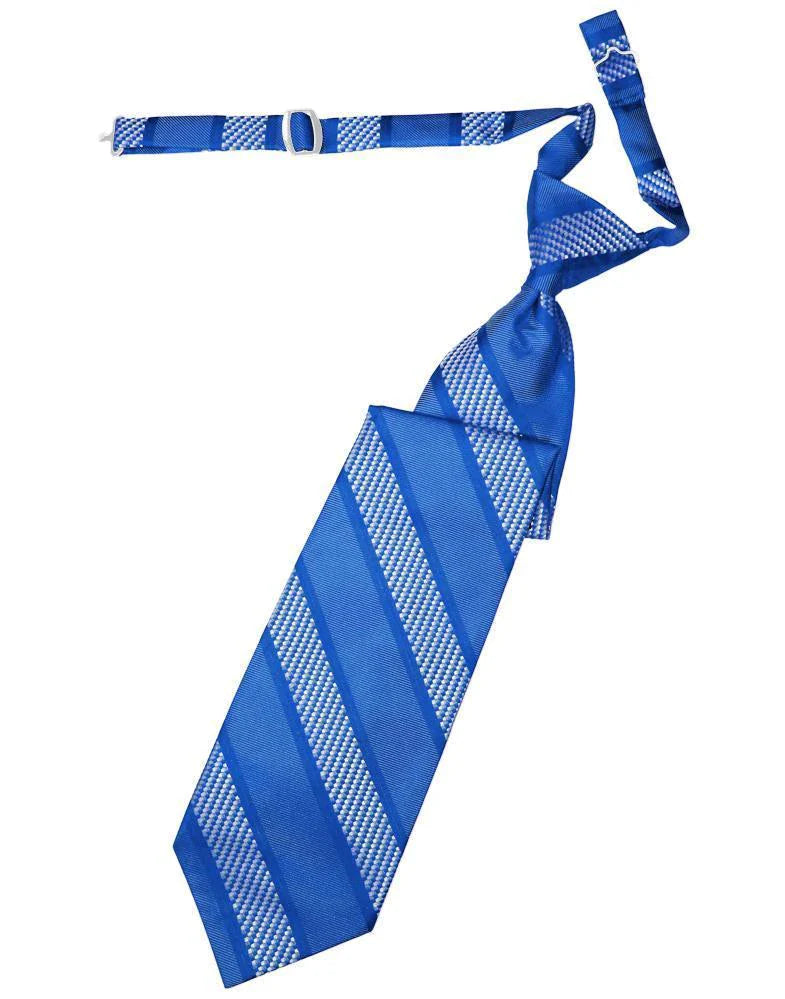 Venetian Stripe Necktie Pre-Tied
